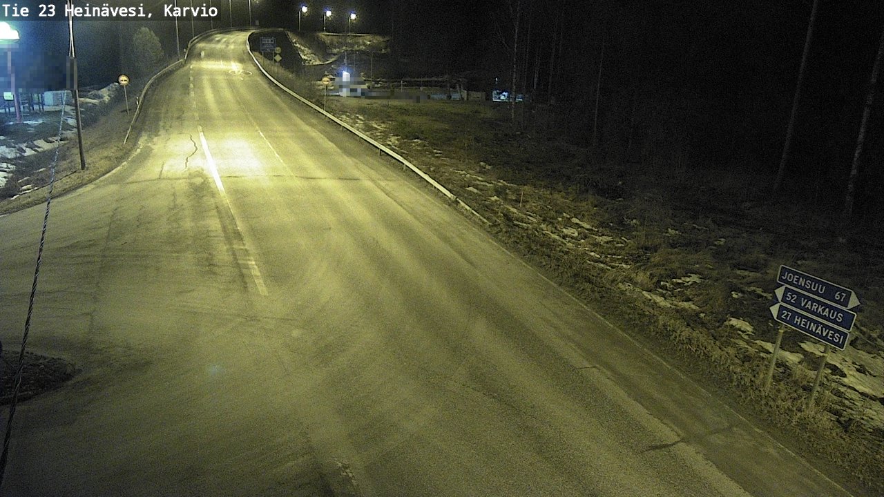 Kelikamerat Kuva Tie 23 Heinävesi, Karvio, Heinävesi, Pohjois-Karjala