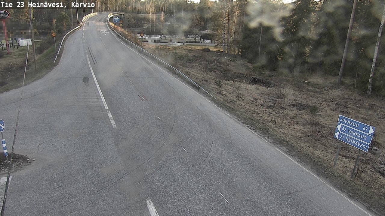 Kelikamerat Kuva Tie 23 Heinävesi, Karvio, Heinävesi, Pohjois-Karjala