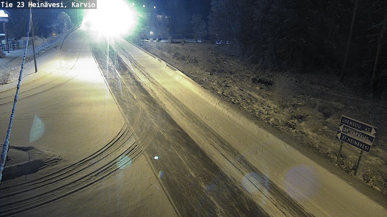 Kelikamerat Kuva Tie 23 Heinävesi, Karvio, Heinävesi, Pohjois-Karjala