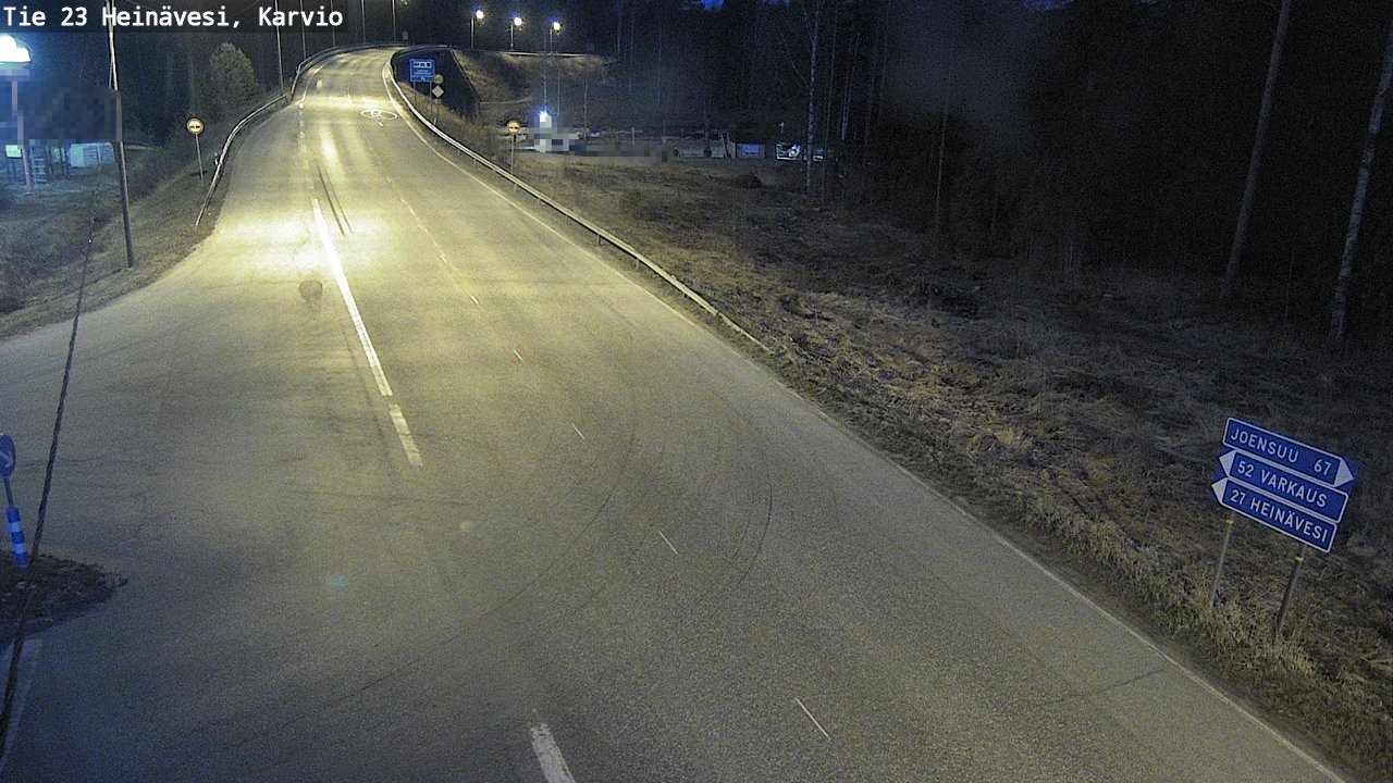 Kelikamerat Kuva Tie 23 Heinävesi, Karvio, Heinävesi, Pohjois-Karjala