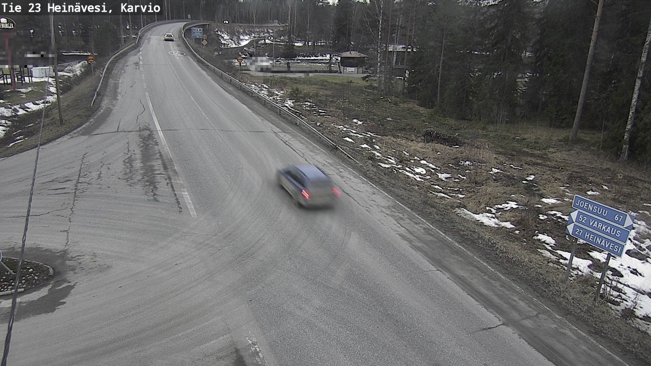 Kelikamerat Kuva Tie 23 Heinävesi, Karvio, Heinävesi, Pohjois-Karjala