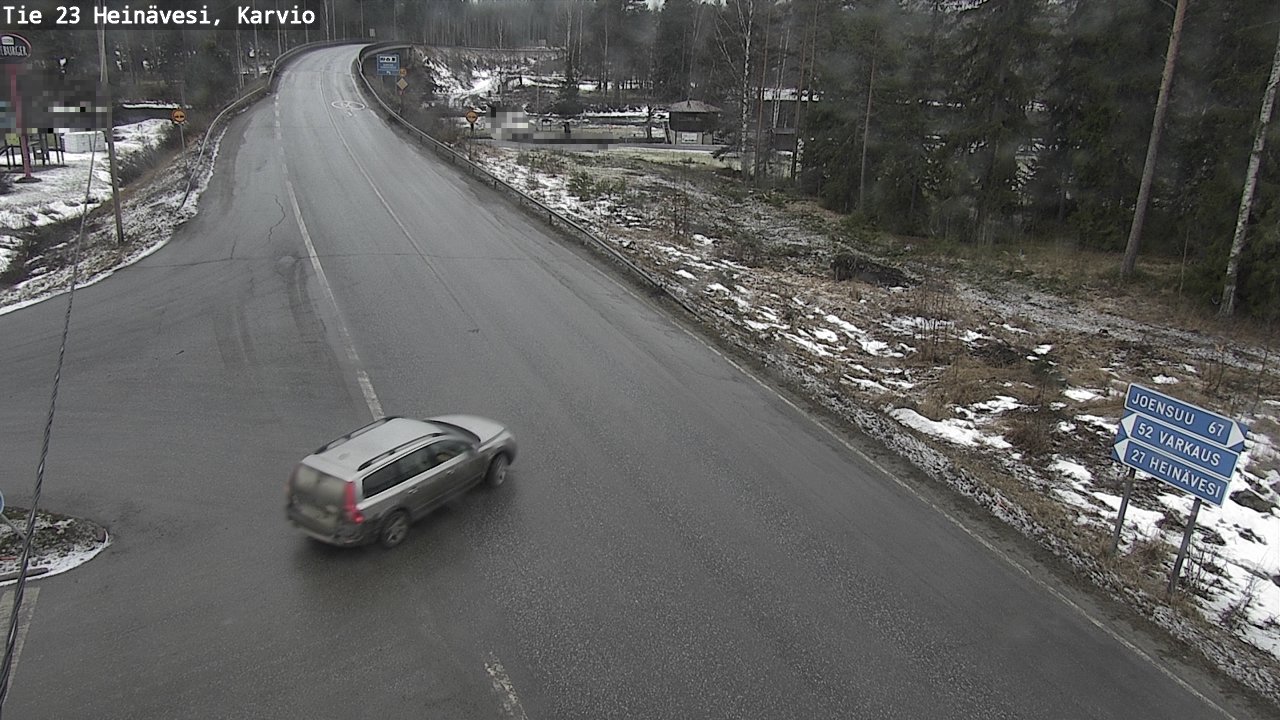 Kelikamerat Kuva Tie 23 Heinävesi, Karvio, Heinävesi, Pohjois-Karjala