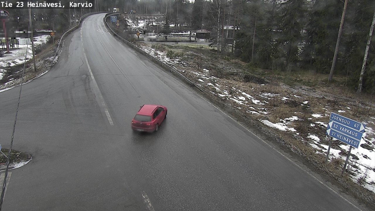 Kelikamerat Kuva Tie 23 Heinävesi, Karvio, Heinävesi, Pohjois-Karjala