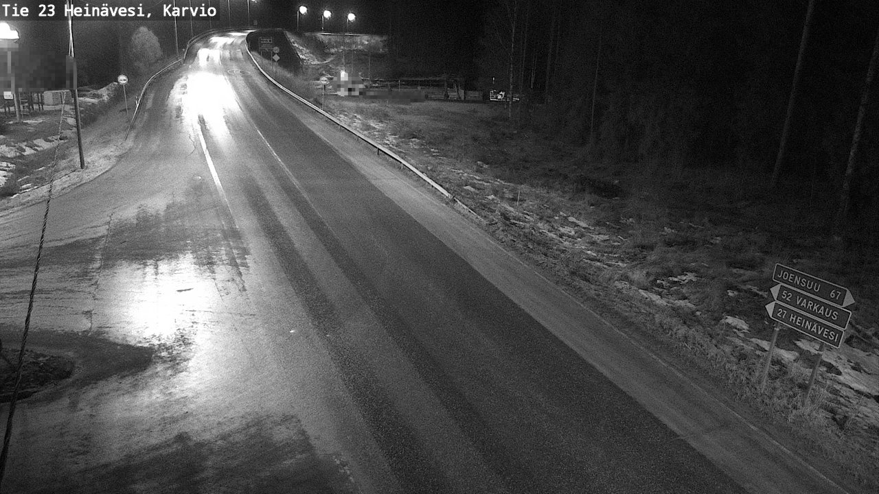 Kelikamerat Kuva Tie 23 Heinävesi, Karvio, Heinävesi, Pohjois-Karjala
