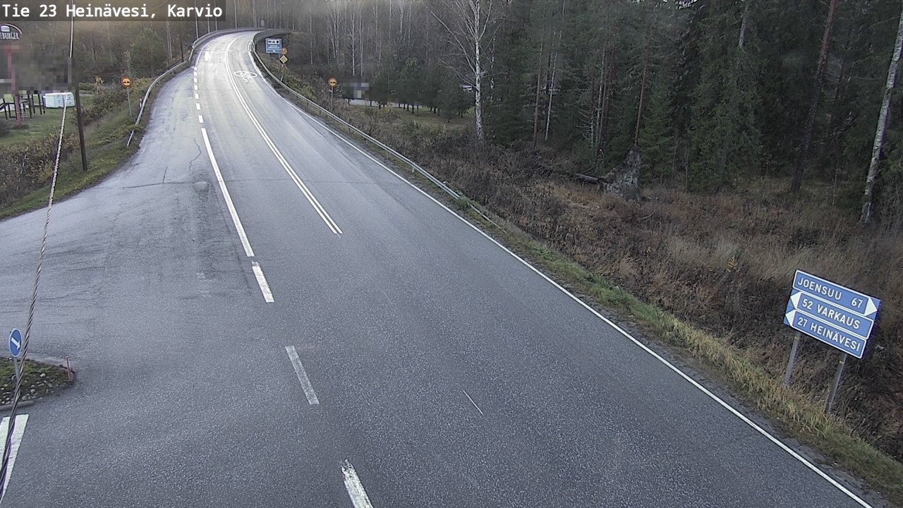 Kelikamerat Kuva Tie 23 Heinävesi, Karvio, Heinävesi, Pohjois-Karjala