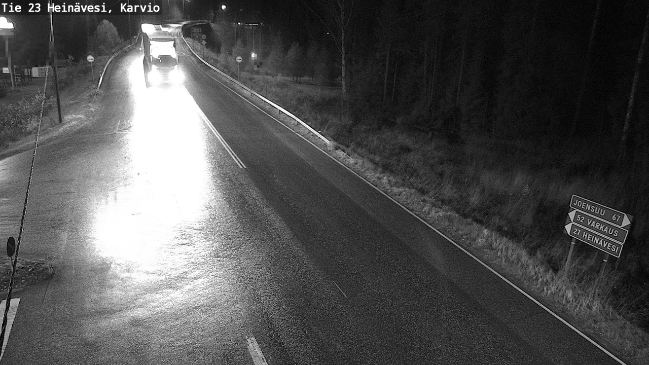 Kelikamerat Kuva Tie 23 Heinävesi, Karvio, Heinävesi, Pohjois-Karjala