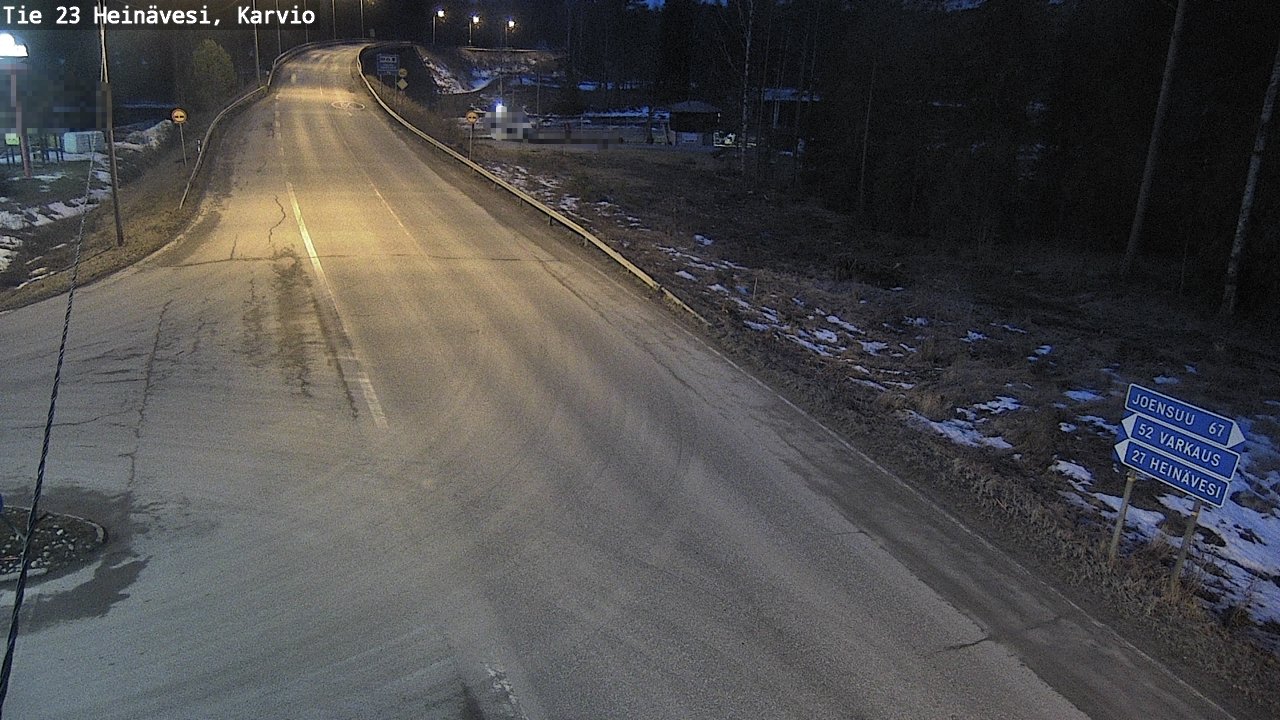 Kelikamerat Kuva Tie 23 Heinävesi, Karvio, Heinävesi, Pohjois-Karjala
