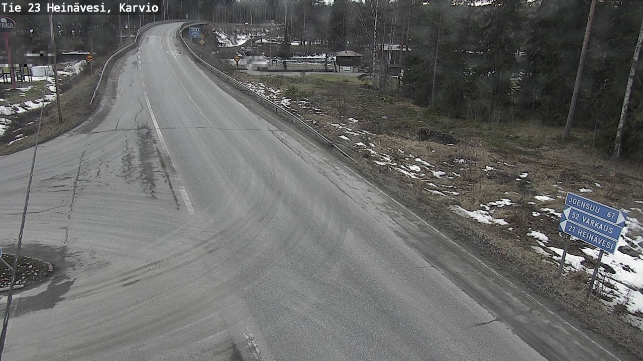 Kelikamerat Kuva Tie 23 Heinävesi, Karvio, Heinävesi, Pohjois-Karjala