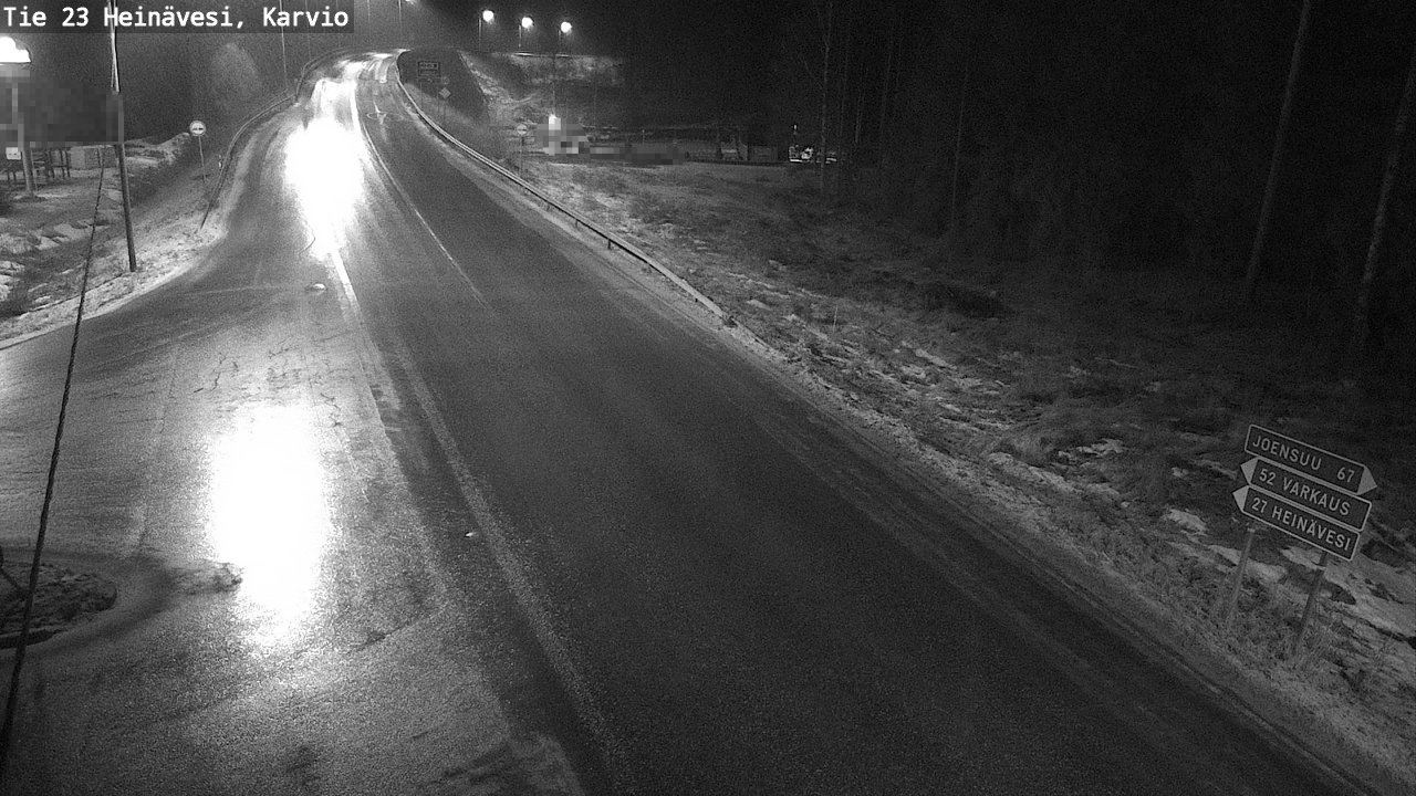 Kelikamerat Kuva Tie 23 Heinävesi, Karvio, Heinävesi, Pohjois-Karjala