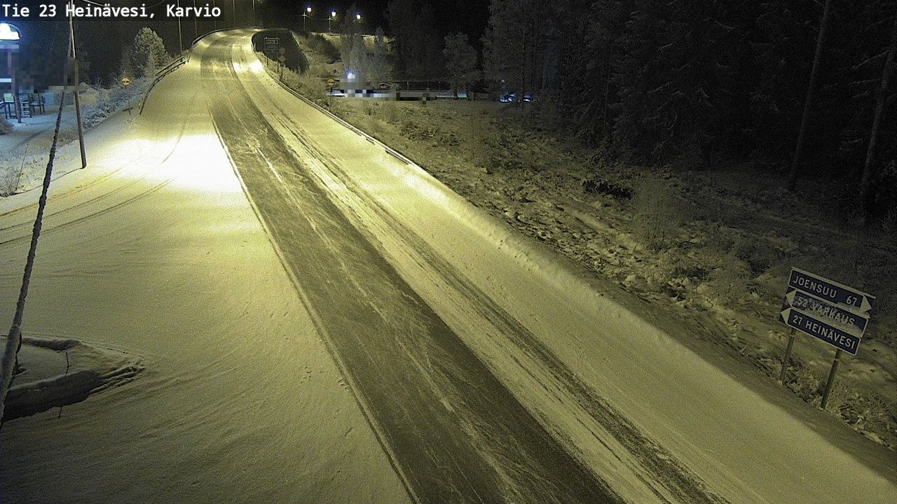 Kelikamerat Kuva Tie 23 Heinävesi, Karvio, Heinävesi, Pohjois-Karjala