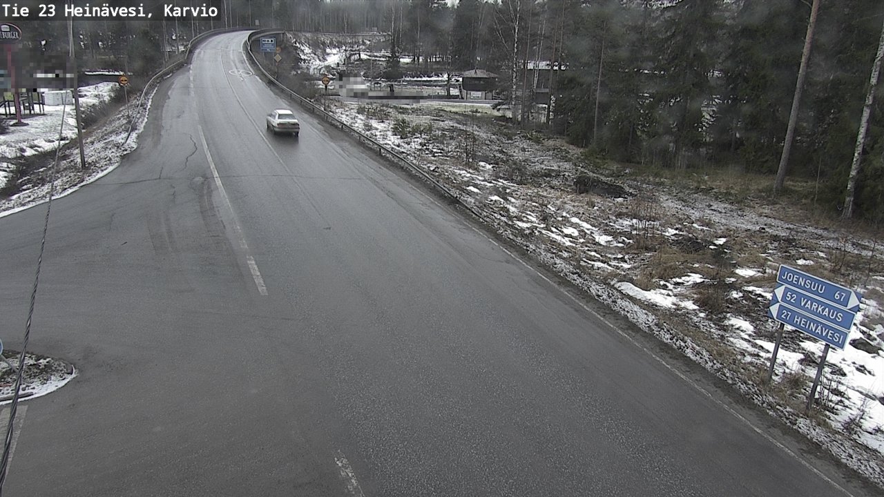 Kelikamerat Kuva Tie 23 Heinävesi, Karvio, Heinävesi, Pohjois-Karjala