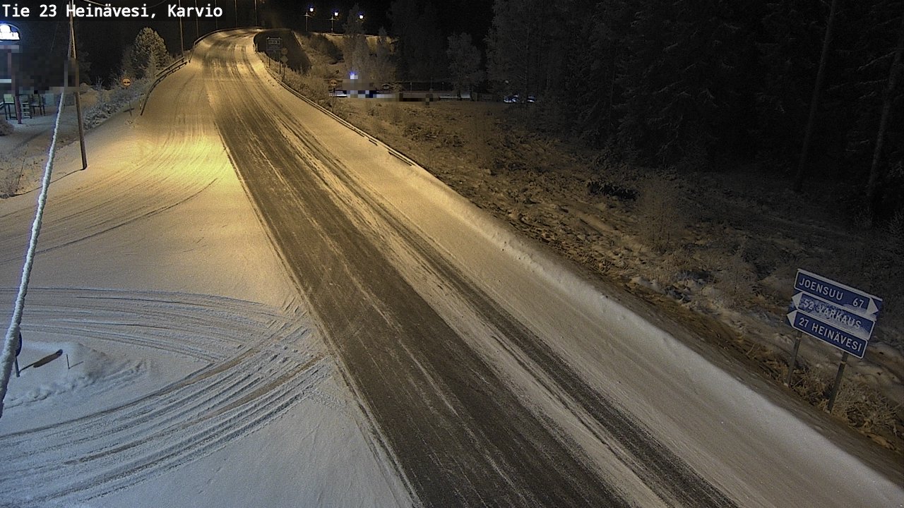 Kelikamerat Kuva Tie 23 Heinävesi, Karvio, Heinävesi, Pohjois-Karjala