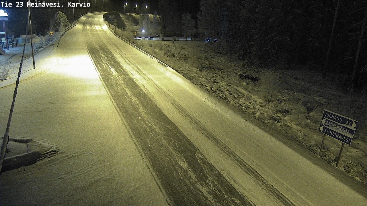 Kelikamerat Kuva Tie 23 Heinävesi, Karvio, Heinävesi, Pohjois-Karjala