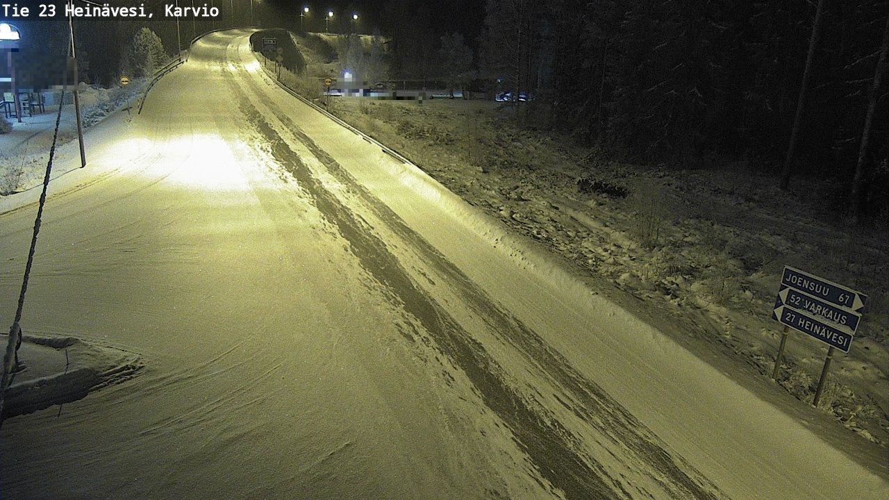 Kelikamerat Kuva Tie 23 Heinävesi, Karvio, Heinävesi, Pohjois-Karjala