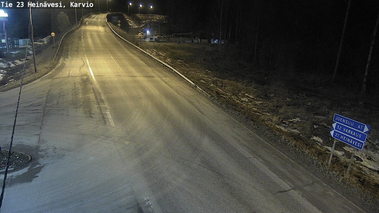 Kelikamerat Kuva Tie 23 Heinävesi, Karvio, Heinävesi, Pohjois-Karjala