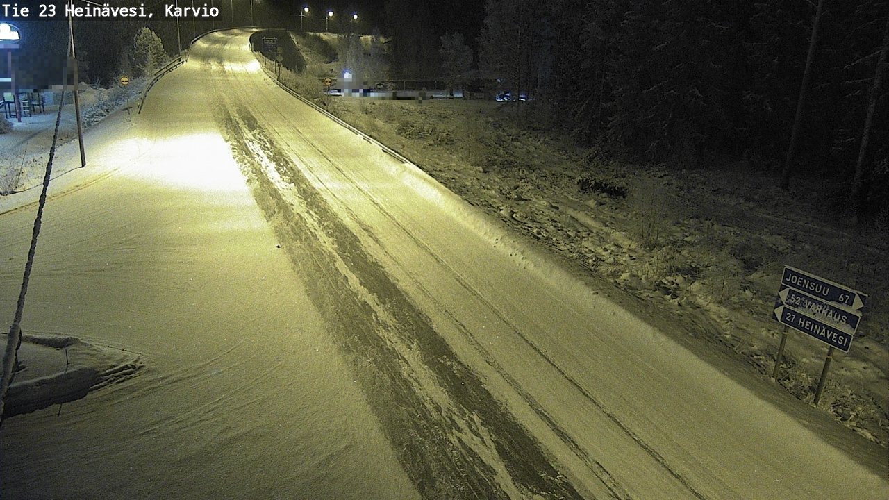 Kelikamerat Kuva Tie 23 Heinävesi, Karvio, Heinävesi, Pohjois-Karjala