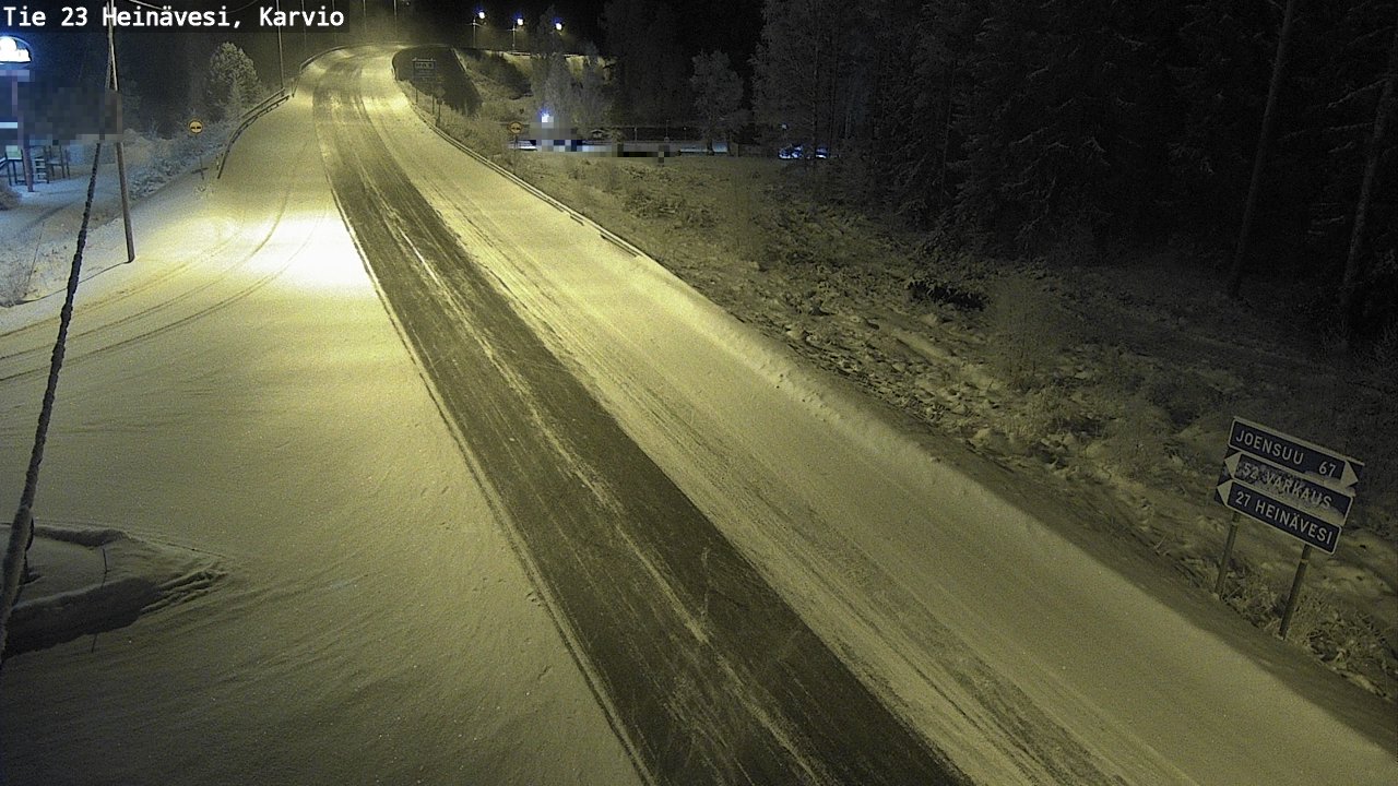 Kelikamerat Kuva Tie 23 Heinävesi, Karvio, Heinävesi, Pohjois-Karjala