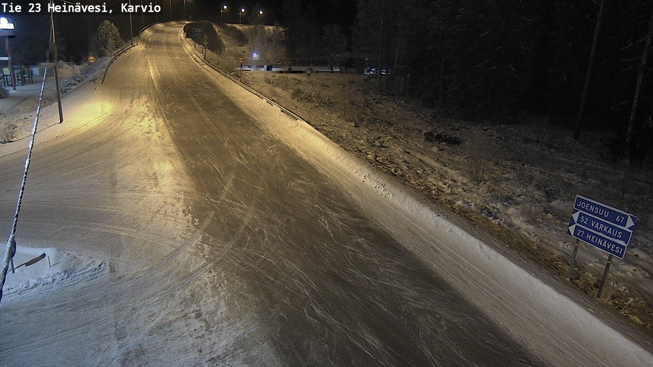Kelikamerat Kuva Tie 23 Heinävesi, Karvio, Heinävesi, Pohjois-Karjala