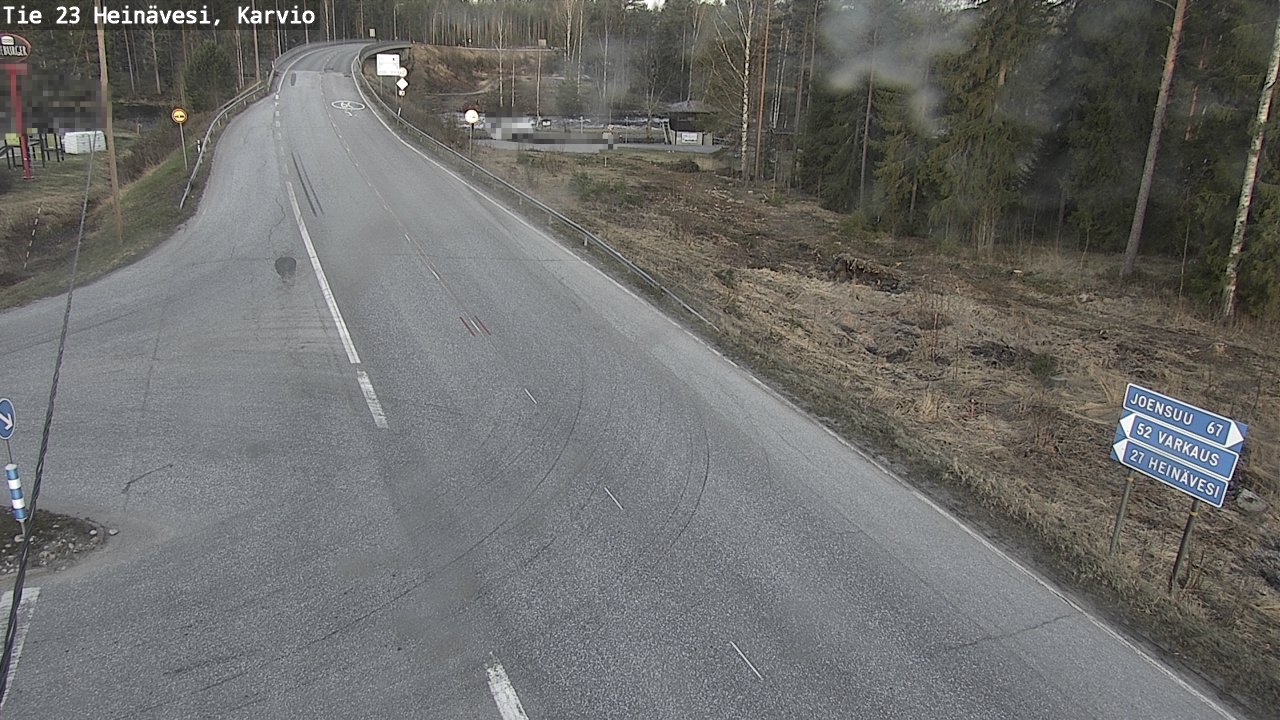 Kelikamerat Kuva Tie 23 Heinävesi, Karvio, Heinävesi, Pohjois-Karjala
