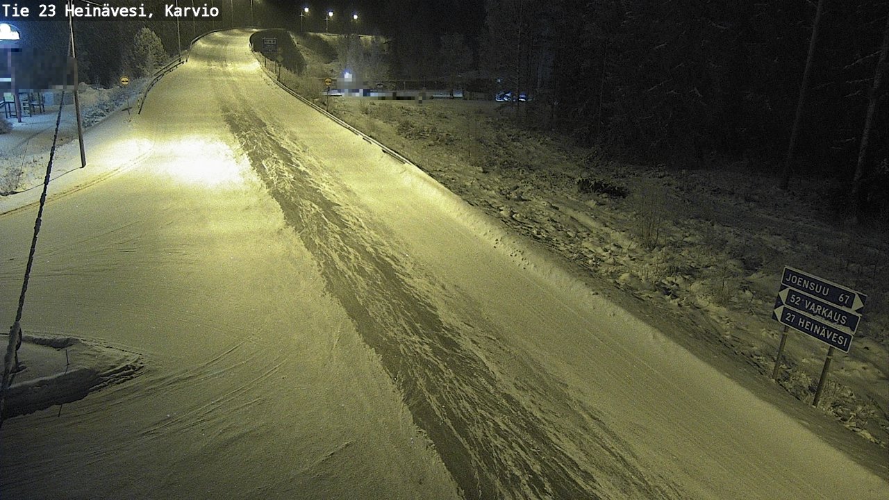 Kelikamerat Kuva Tie 23 Heinävesi, Karvio, Heinävesi, Pohjois-Karjala
