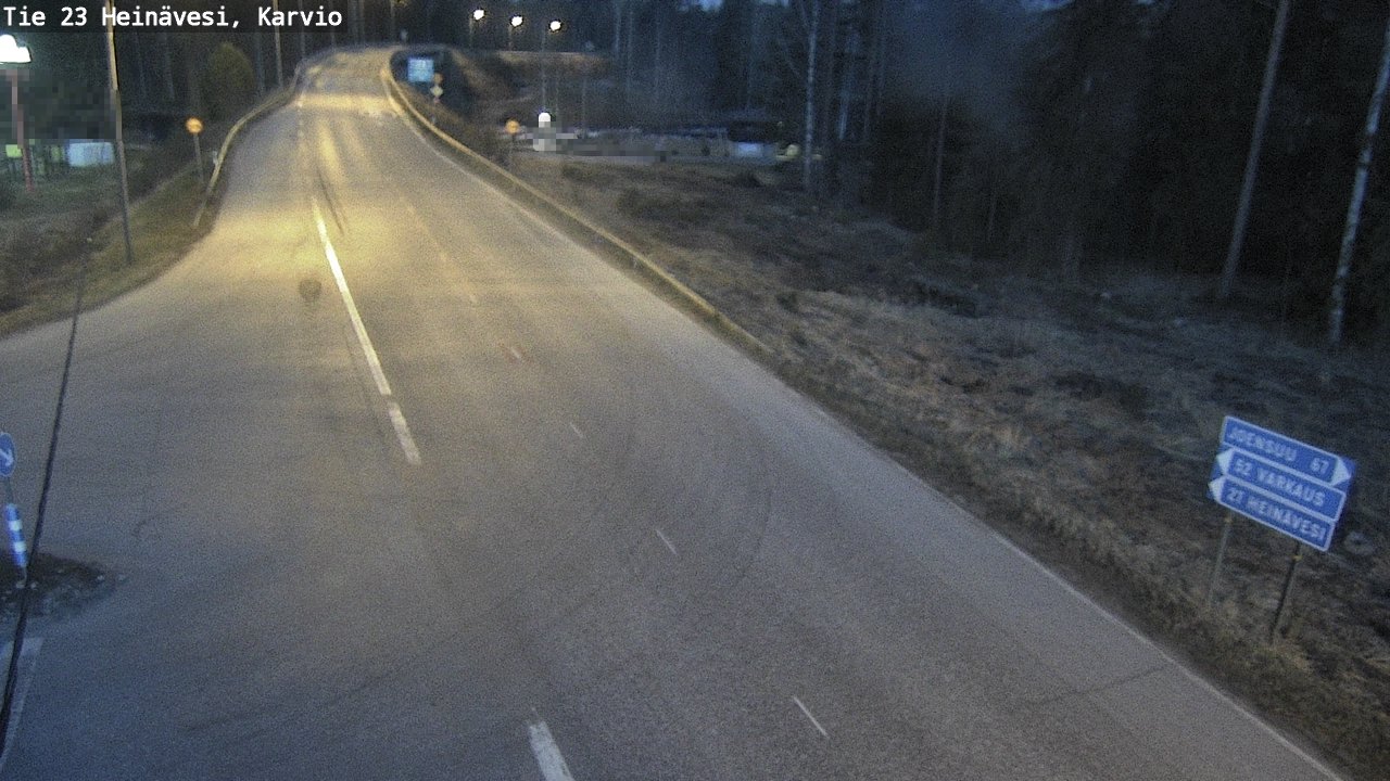 Kelikamerat Kuva Tie 23 Heinävesi, Karvio, Heinävesi, Pohjois-Karjala