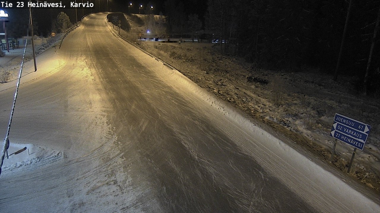 Kelikamerat Kuva Tie 23 Heinävesi, Karvio, Heinävesi, Pohjois-Karjala