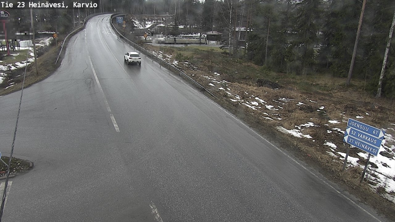 Weather Camera Image Road 23 Heinävesi, Karvio, Heinävesi, Pohjois-Karjala