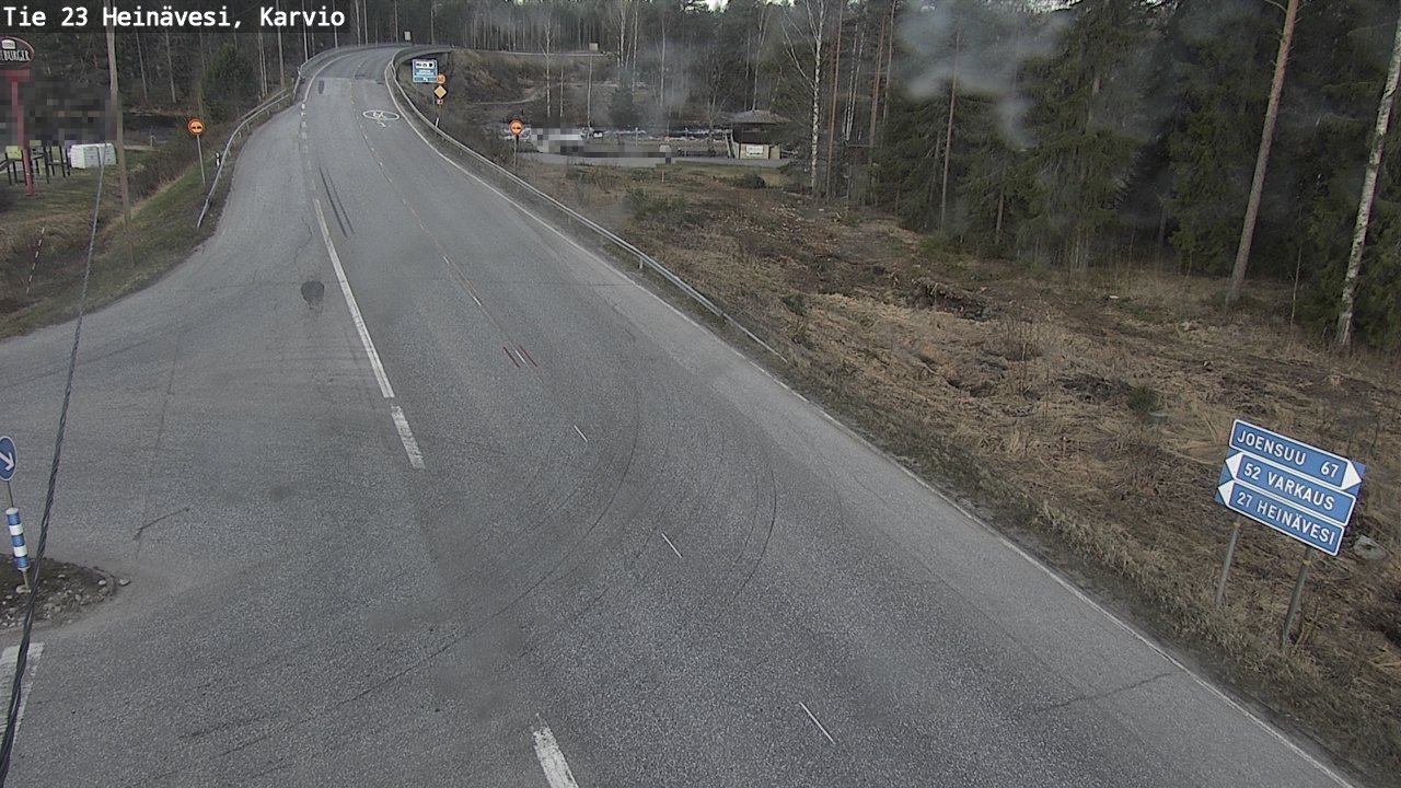 Kelikamerat Kuva Tie 23 Heinävesi, Karvio, Heinävesi, Pohjois-Karjala