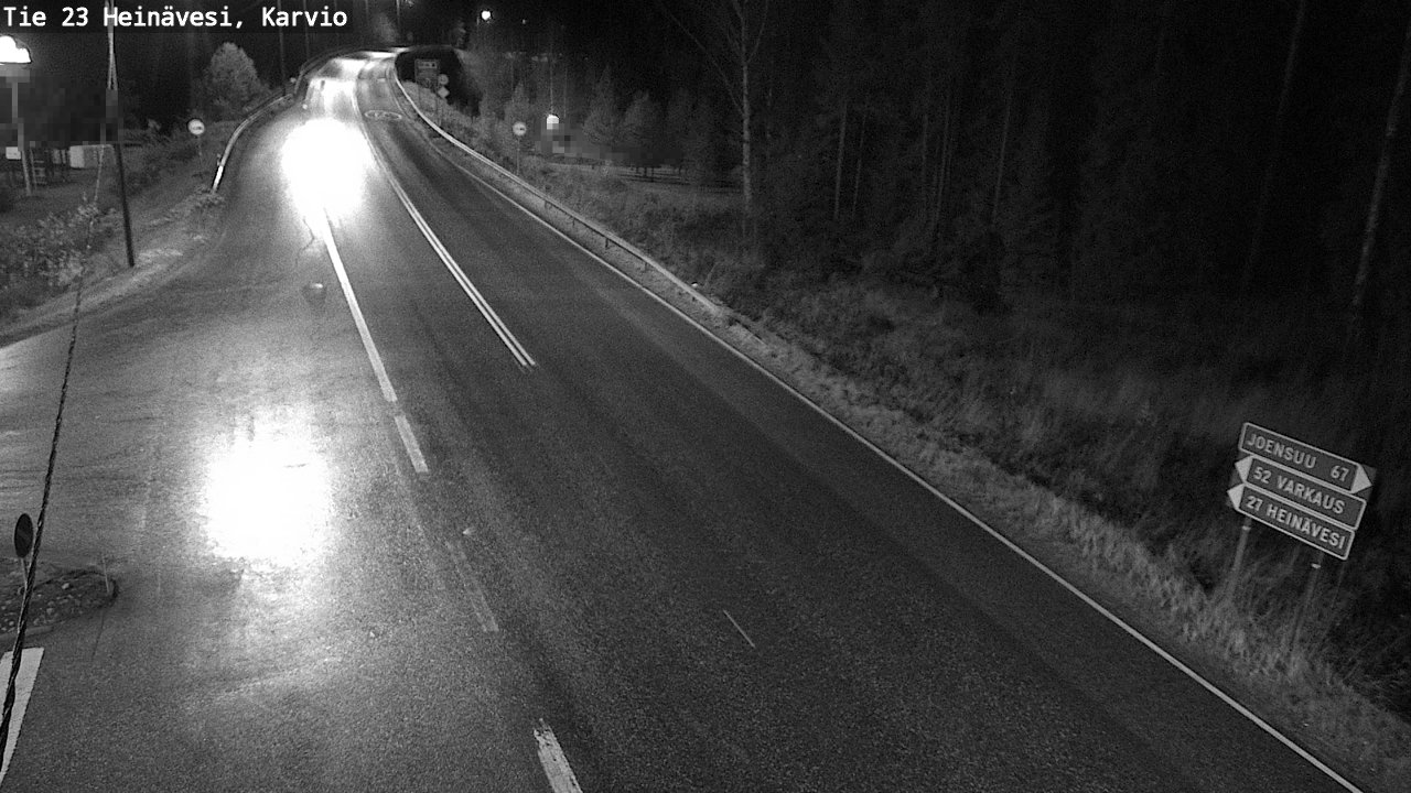 Kelikamerat Kuva Tie 23 Heinävesi, Karvio, Heinävesi, Pohjois-Karjala