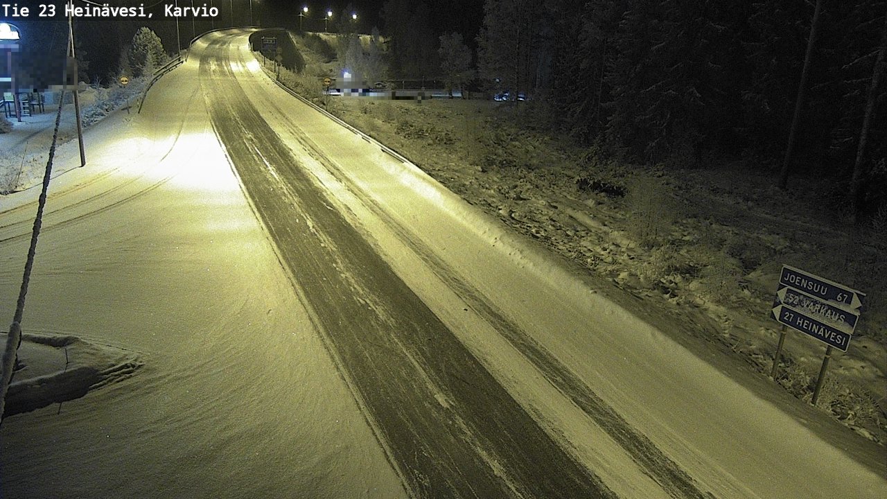 Kelikamerat Kuva Tie 23 Heinävesi, Karvio, Heinävesi, Pohjois-Karjala