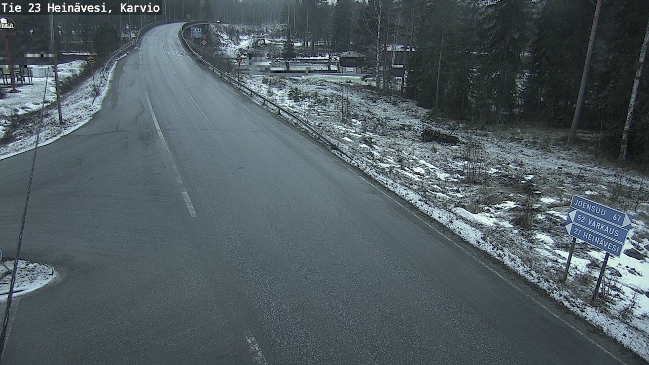 Kelikamerat Kuva Tie 23 Heinävesi, Karvio, Heinävesi, Pohjois-Karjala