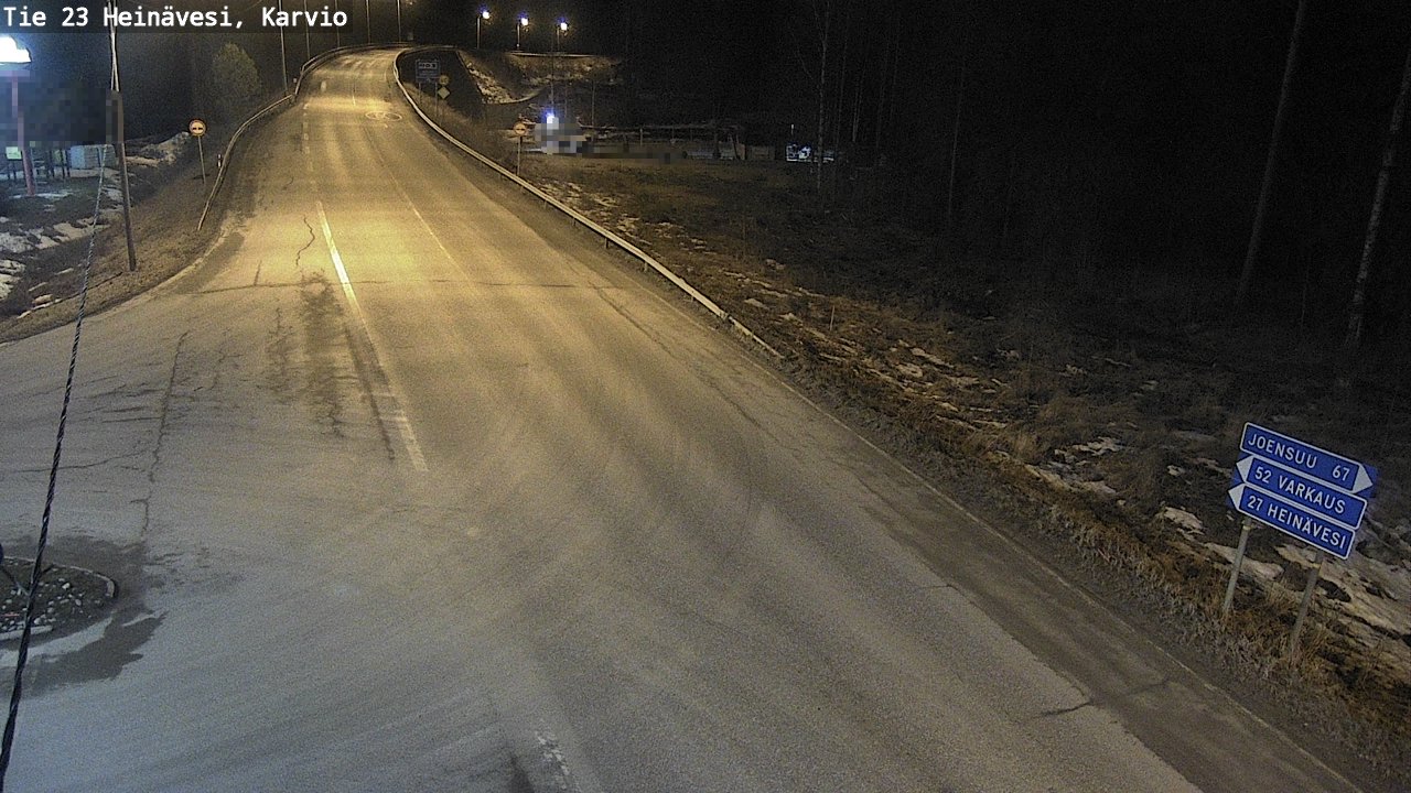 Kelikamerat Kuva Tie 23 Heinävesi, Karvio, Heinävesi, Pohjois-Karjala