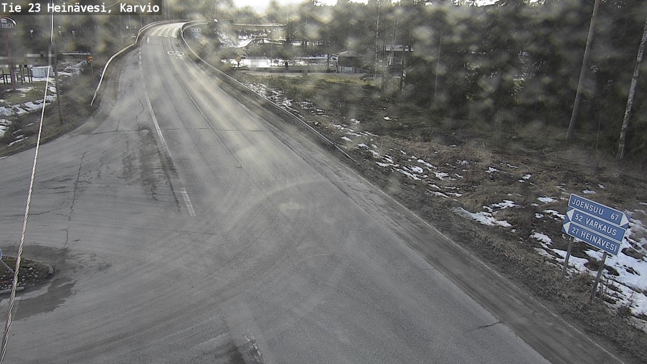 Kelikamerat Kuva Tie 23 Heinävesi, Karvio, Heinävesi, Pohjois-Karjala