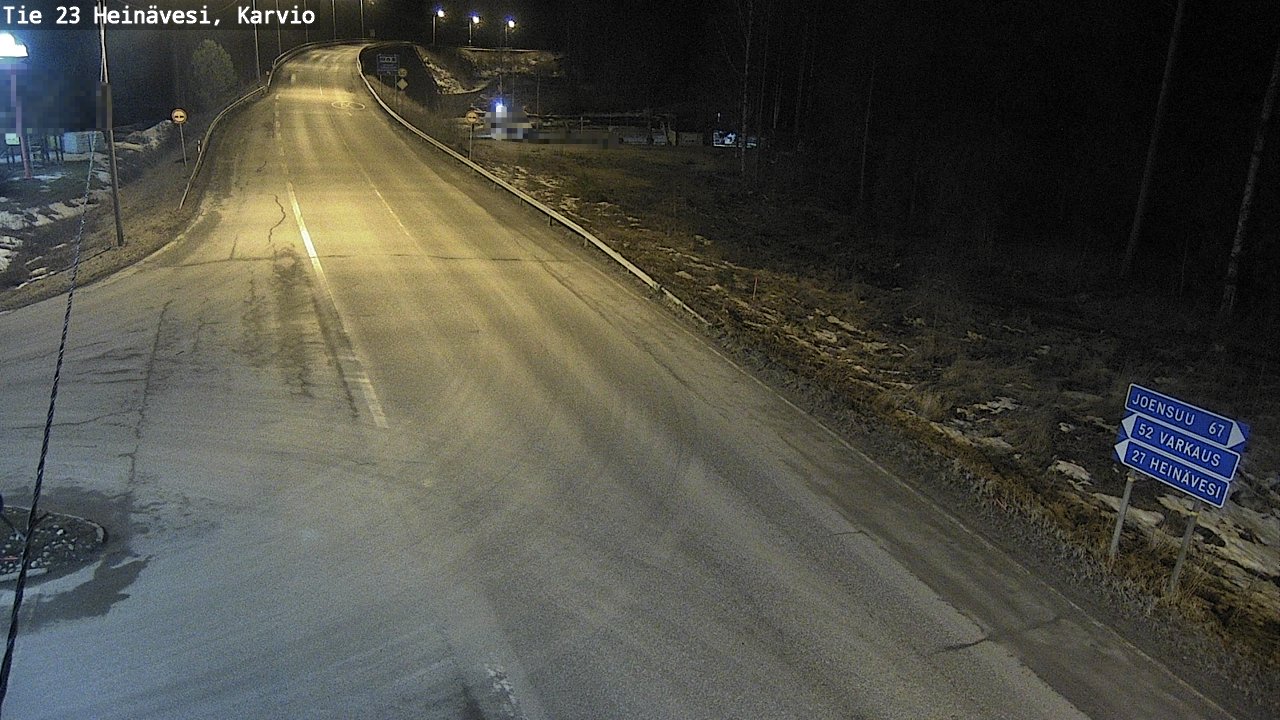 Kelikamerat Kuva Tie 23 Heinävesi, Karvio, Heinävesi, Pohjois-Karjala