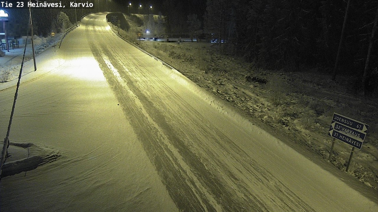 Kelikamerat Kuva Tie 23 Heinävesi, Karvio, Heinävesi, Pohjois-Karjala