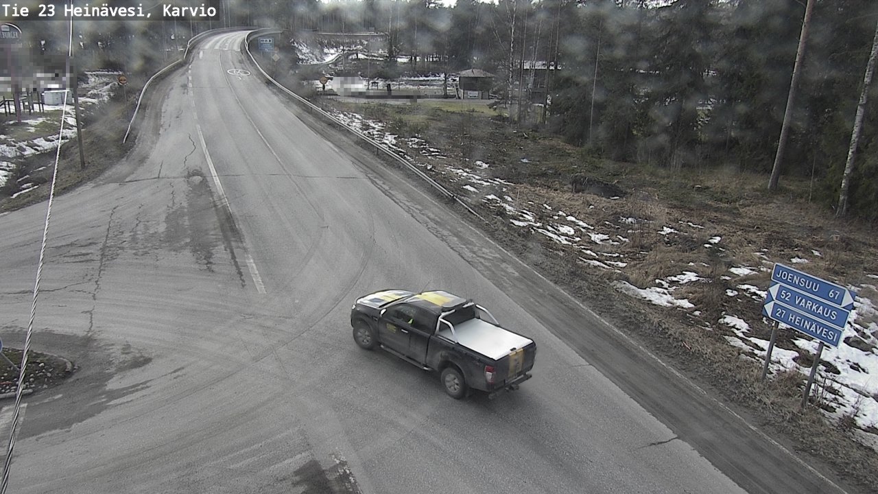 Kelikamerat Kuva Tie 23 Heinävesi, Karvio, Heinävesi, Pohjois-Karjala