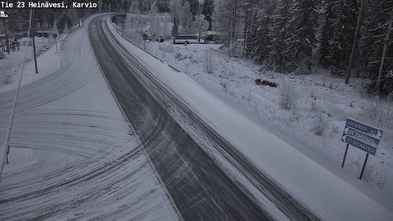 Kelikamerat Kuva Tie 23 Heinävesi, Karvio, Heinävesi, Pohjois-Karjala