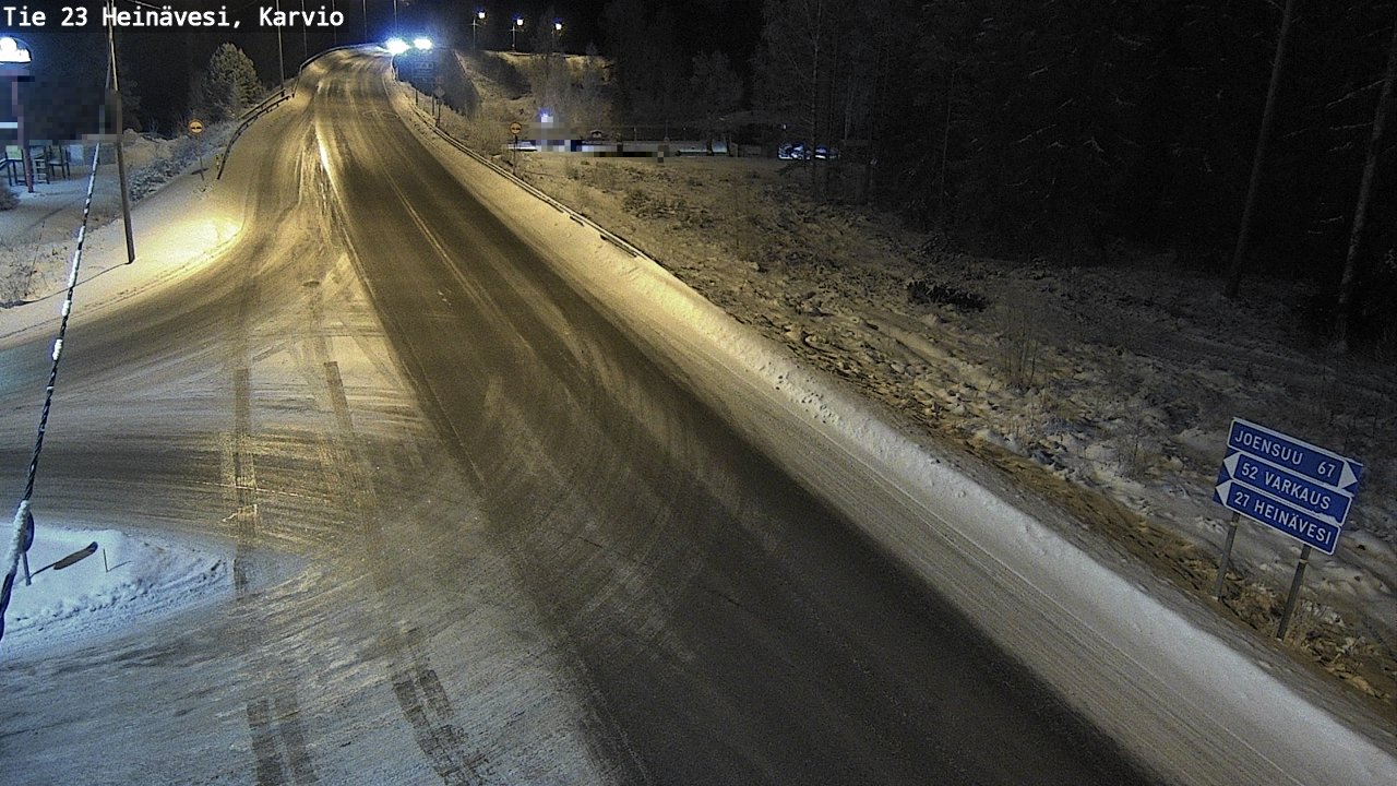 Kelikamerat Kuva Tie 23 Heinävesi, Karvio, Heinävesi, Pohjois-Karjala