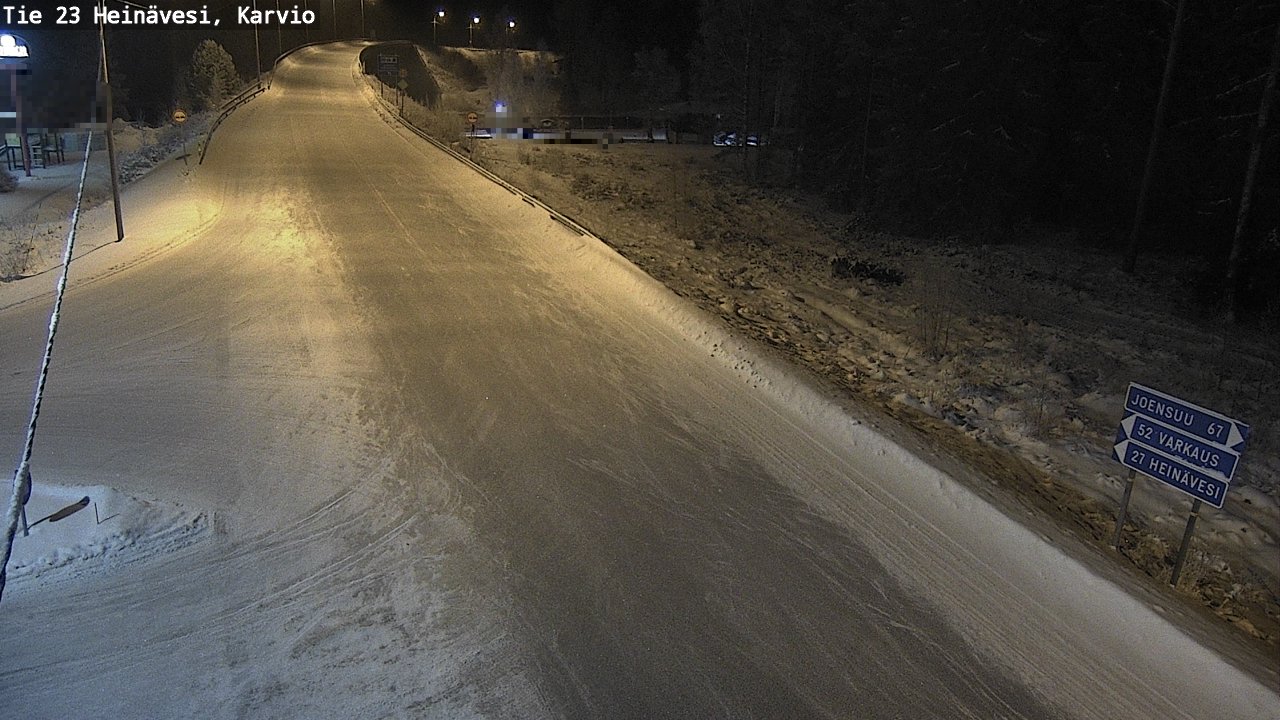 Kelikamerat Kuva Tie 23 Heinävesi, Karvio, Heinävesi, Pohjois-Karjala