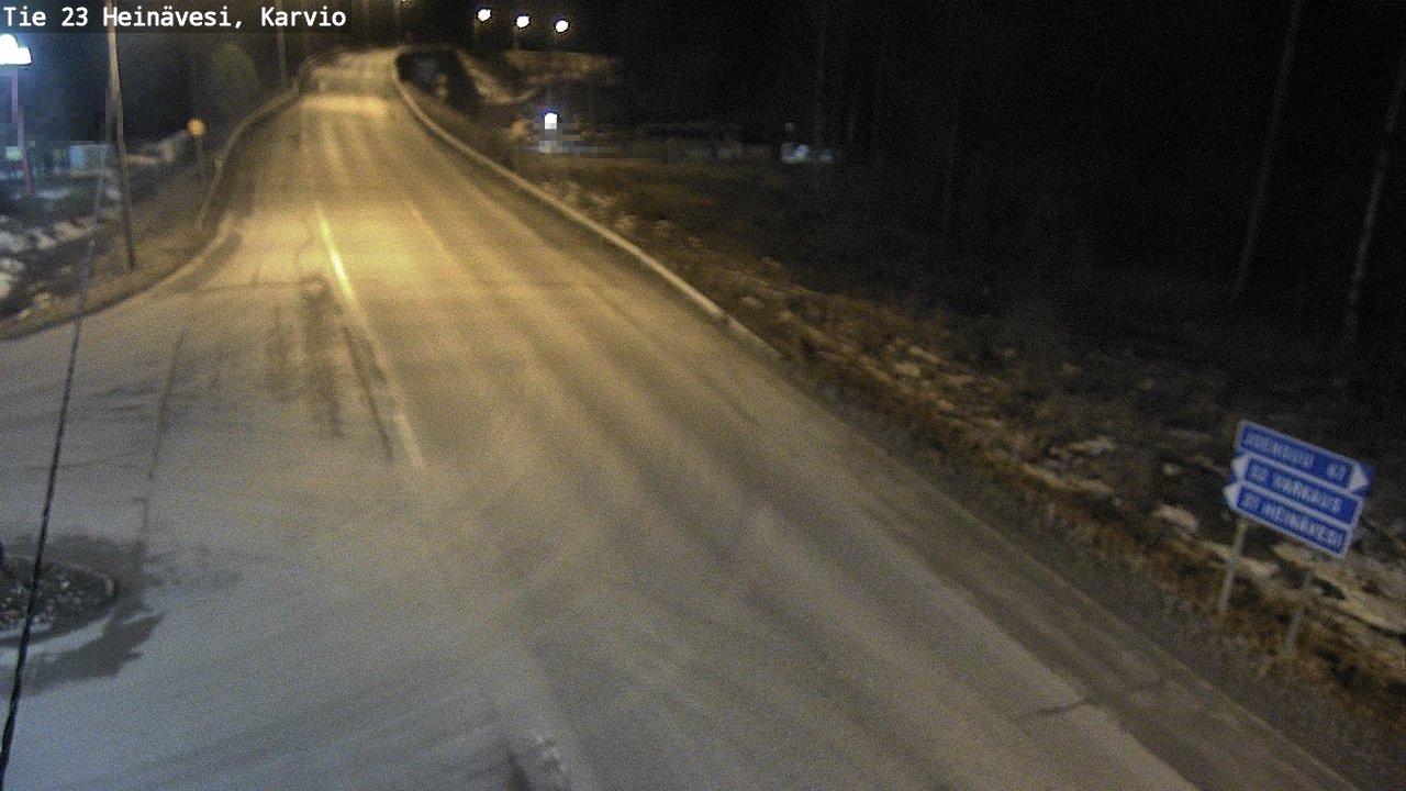 Kelikamerat Kuva Tie 23 Heinävesi, Karvio, Heinävesi, Pohjois-Karjala