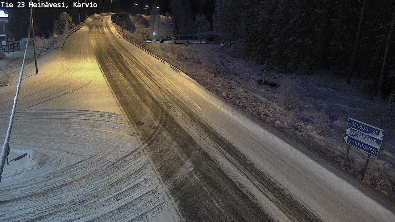 Kelikamerat Kuva Tie 23 Heinävesi, Karvio, Heinävesi, Pohjois-Karjala