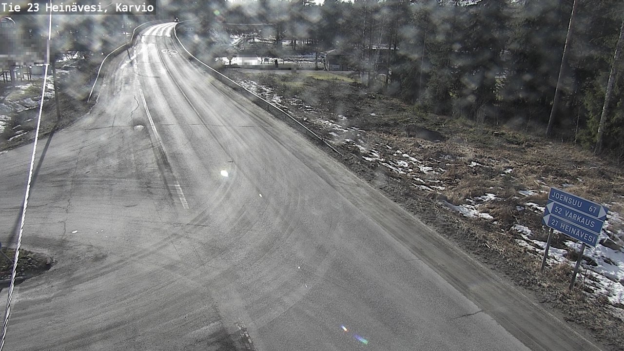 Kelikamerat Kuva Tie 23 Heinävesi, Karvio, Heinävesi, Pohjois-Karjala