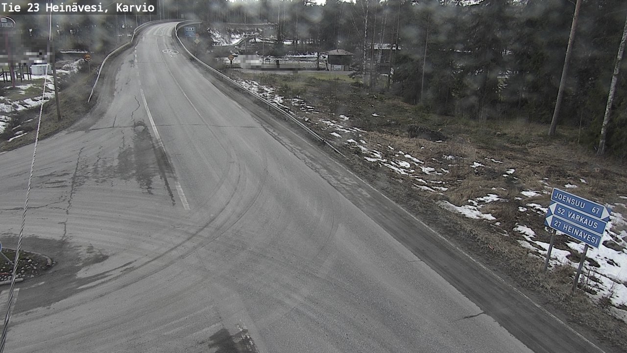 Kelikamerat Kuva Tie 23 Heinävesi, Karvio, Heinävesi, Pohjois-Karjala