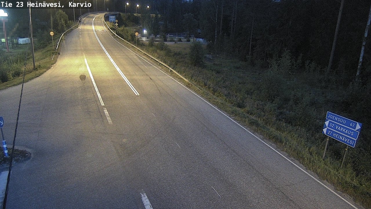 Kelikamerat Kuva Tie 23 Heinävesi, Karvio, Heinävesi, Pohjois-Karjala