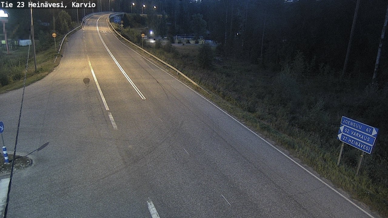 Kelikamerat Kuva Tie 23 Heinävesi, Karvio, Heinävesi, Pohjois-Karjala