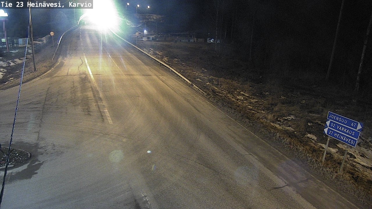 Kelikamerat Kuva Tie 23 Heinävesi, Karvio, Heinävesi, Pohjois-Karjala