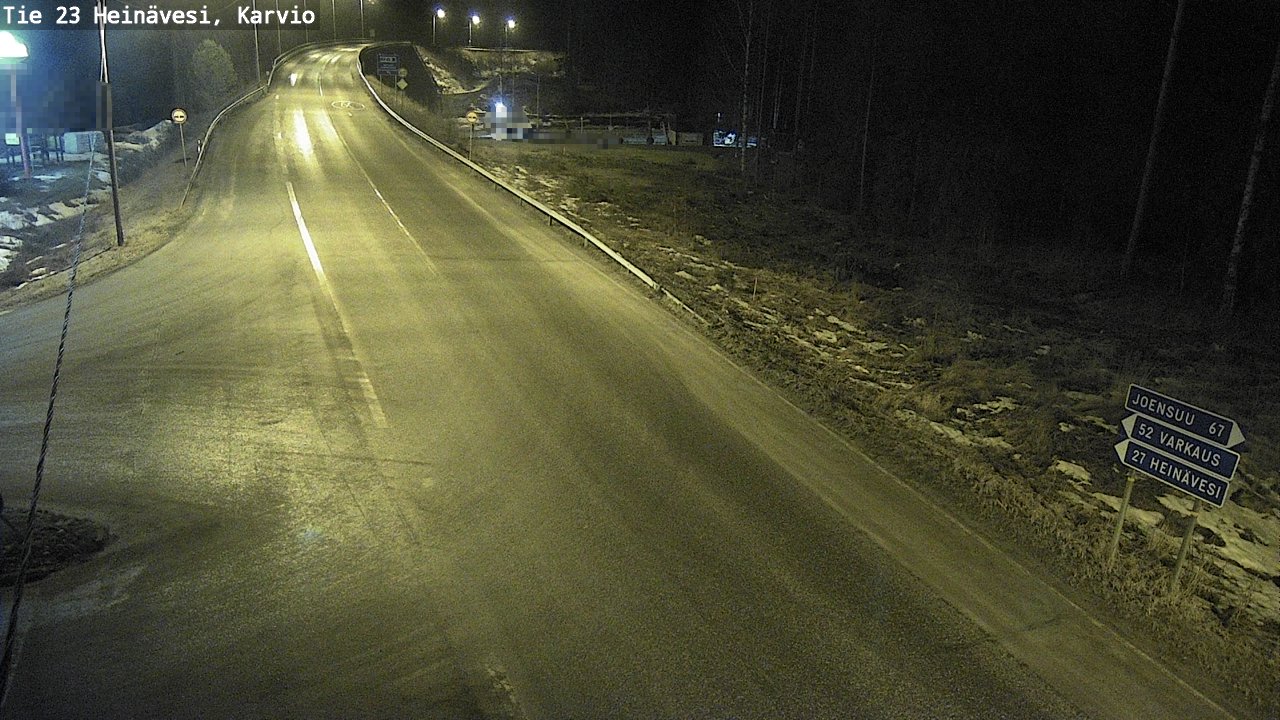 Kelikamerat Kuva Tie 23 Heinävesi, Karvio, Heinävesi, Pohjois-Karjala