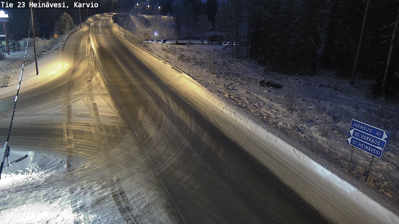 Kelikamerat Kuva Tie 23 Heinävesi, Karvio, Heinävesi, Pohjois-Karjala