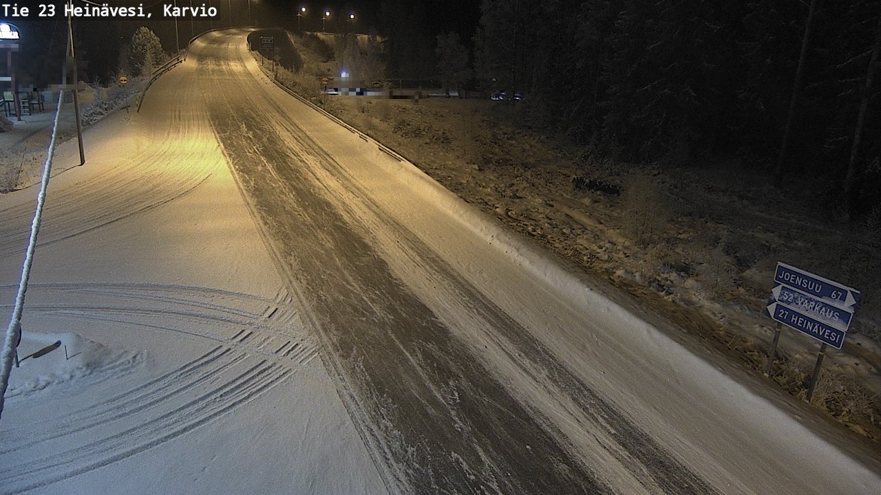 Kelikamerat Kuva Tie 23 Heinävesi, Karvio, Heinävesi, Pohjois-Karjala