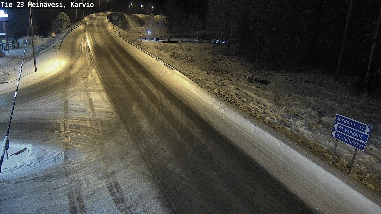 Kelikamerat Kuva Tie 23 Heinävesi, Karvio, Heinävesi, Pohjois-Karjala